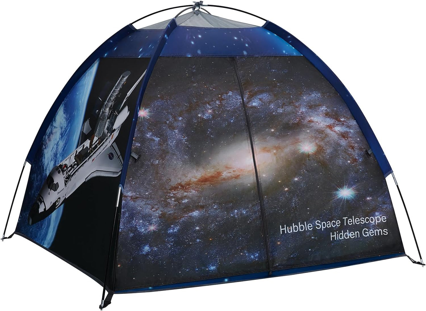 Play Tent for Boys and Girls- Space Shuttle Atlantis with Hubble Dome Tent for Kids Gift- ToddlerPop Up Tent Playhouse for Indoor Imaginative and Physical Play- 47" x 47" x 43 "