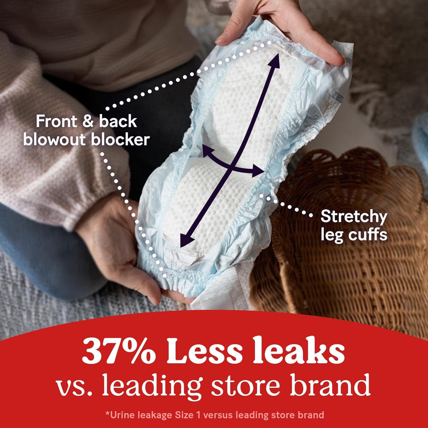 Huggies Size Newborn Diapers, Little Snugglers Baby Diapers, Size Newborn (up to 10 lbs), 84 Count, Packaging May Vary