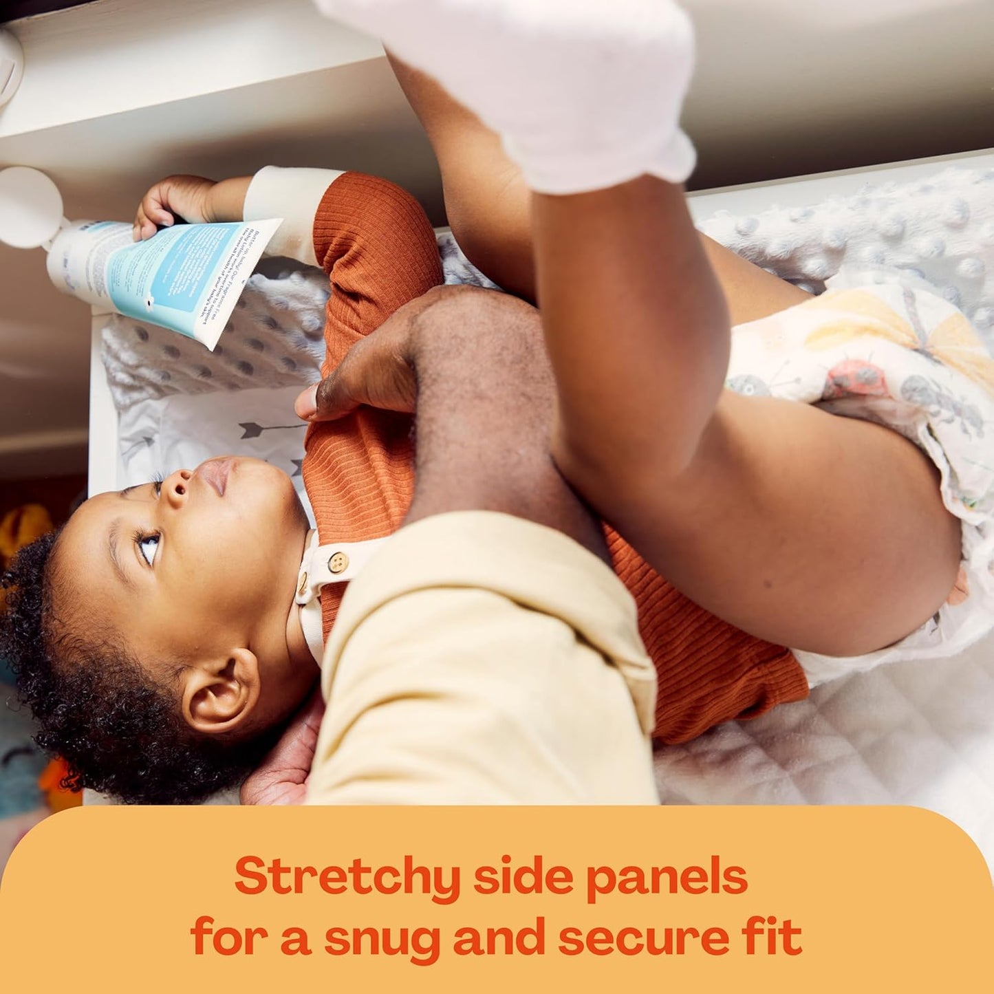 Hello Bello Diapers, Size 6 (35 lbs) Wild Cats, 17 Count of Premium Disposable Baby Diapers, Hypoallergenic with Soft, Cloth-Like Feel