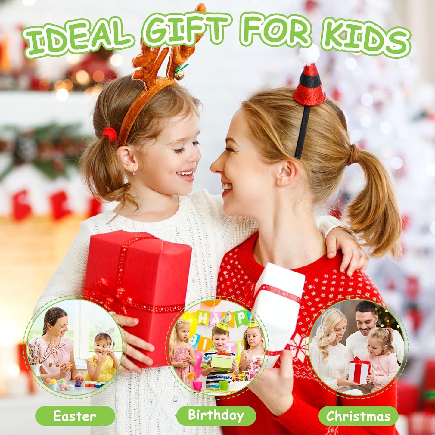 Baby Piano Xylophone Musical Toys - 2 in 1 Wooden Montessori Crocodile Toys for Toddler Kids, 8 Multicolored Key Keyboard Instruments, Preschool Educational Musical Learning Toy for Girls Boys