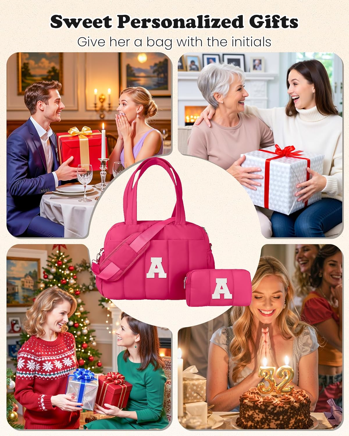 Dance Bag, Kid Weekender Bags，Teen Girl Gifts-Overnight Bag with Wet Pocket，Lightweight Travel Tote Personalized Cheer Bags with Makeup Pouch