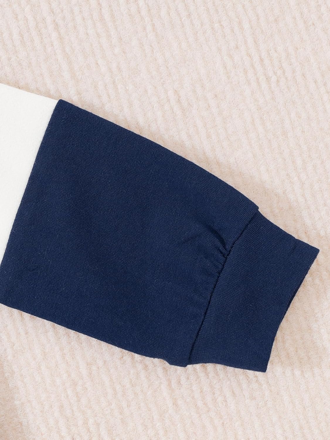 Toddler Baby Boy Outfits Fall Winter Clothes Color Block Long Sleeve Sweatshirt Tops + Jogger Pants Set 2PCS