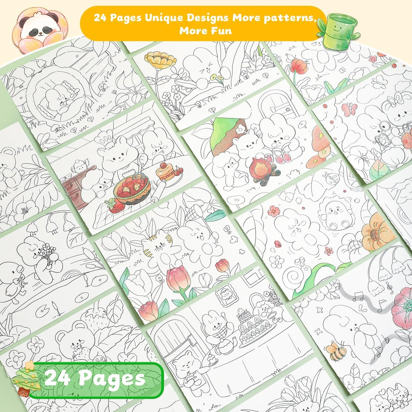 Paint with Water Coloring Books for Kids Ages 3-5, 4-8 – Cute Coloring Book for Teens,Arts and Crafts for Kids Ages 3 4 5 6 7 8+, Birthday Gift Toys for Girls Boys,Travel Toys -Rabbit