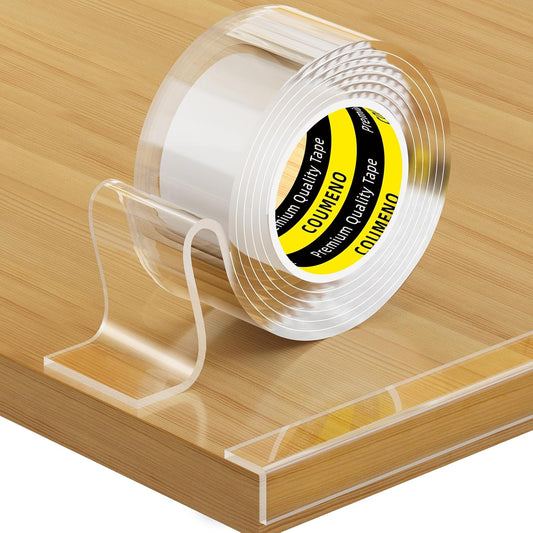 Clear Edge Protector with Strong Adhesive, Bumper Strip Corner Guards 0.8inX9.84FT