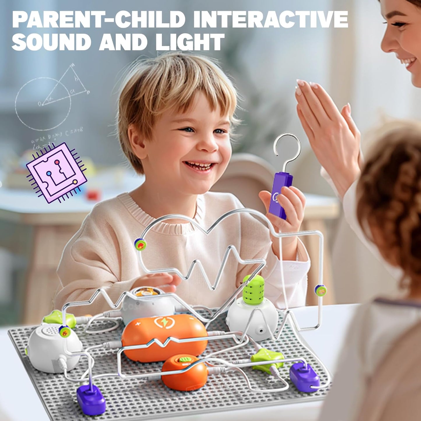 Science Kits for Kids - STEM Kits for Kids, Electronics Exploration Kit, Over 150 Projects, 14 Circuit Parts, STEM Educational Toy Gifts for Kid Boys Girls Ages 3 4 5 6 7 8 9 10 11 12