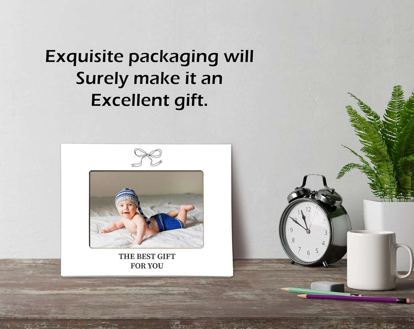 Baby Picture Frame, Ultrasound Picture Frames, When a Baby is Born So is a Grandparents, New Grandparents Gifts First Time 2025, Photo Frame,4x6 inch