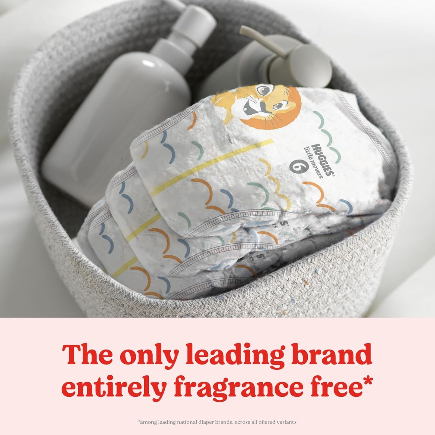 Huggies Size 6 Diapers, Little Movers Baby Diapers, Size 6 (35+ lbs), 50 Count (2 packs of 25), Packaging May Vary