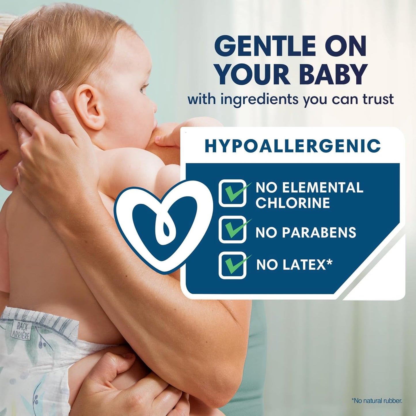 Pampers Pure Protection Baby Diapers, Size 1 (8-14 lbs), 198 Count, Up to 100% Leakproof, Premium Plant-Based Skin Protection, Hypoallergenic Soft Diapers