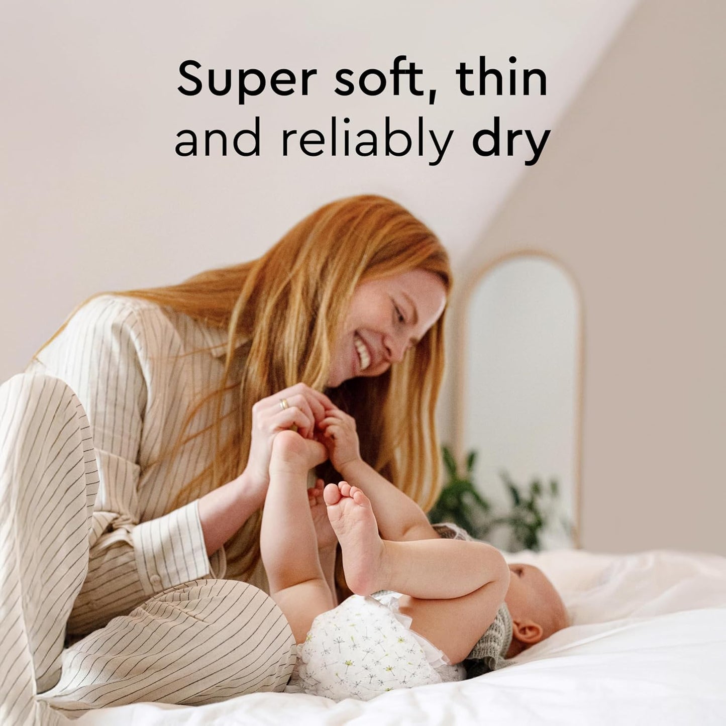 Baby Diapers - Size 6 (29+ lbs), Monthly Supply (114 Count), Leak Protection, Skin-Friendly, Ultrasoft, Perfume- & Chlorine-Free, Hypoallergenic, Dermatologist Tested, Oeko-TEX®