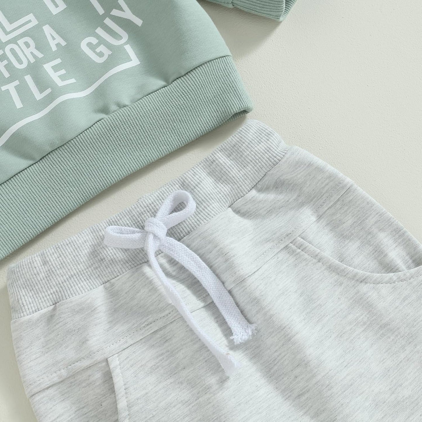 Baby Boy Clothes Fall 6 12 18 24 Months Football Long Sleeve Pullover Tops & Pant Sets Toddler Winter Outfits